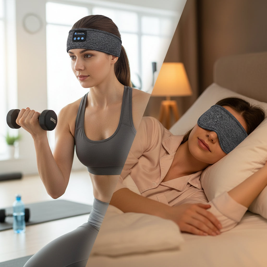 PowerNap Wireless Sleep Mask & Workout Headband