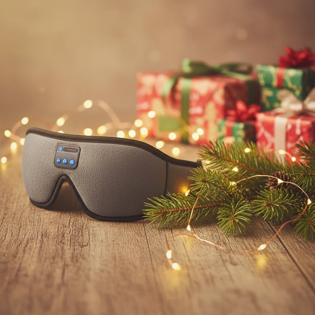 SnoozeTunes 3D Sleep Mask with HD Bluetooth Speakers