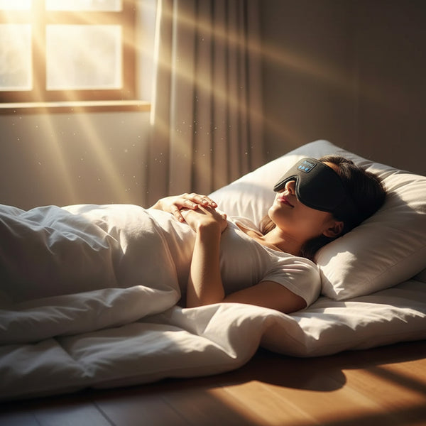 SnoozeTunes 3D Sleep Mask with HD Bluetooth Speakers