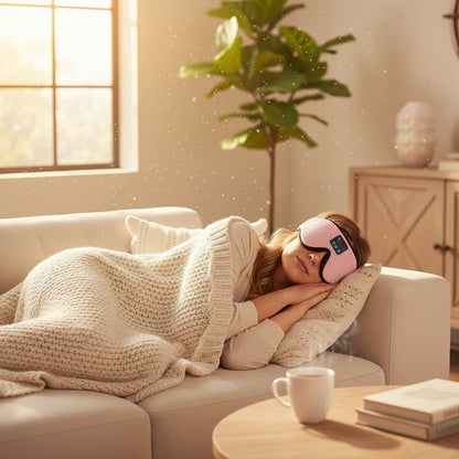 SnoozeTunes 3D Sleep Mask with HD Bluetooth Speakers