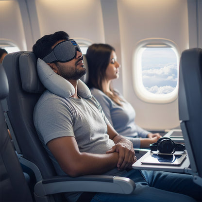 SnoozeTunes 3D Sleep Mask with HD Bluetooth Speakers